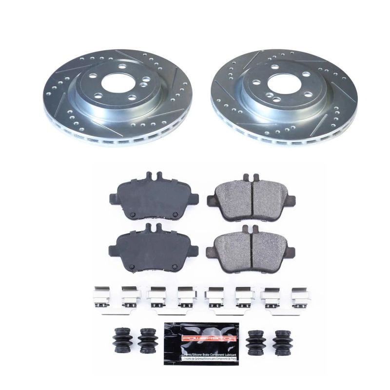 Power Stop 14-19 Mercedes-Benz CLA250 Rear Z23 Evolution Sport Brake Kit Brake Kits - Performance D&S PowerStop