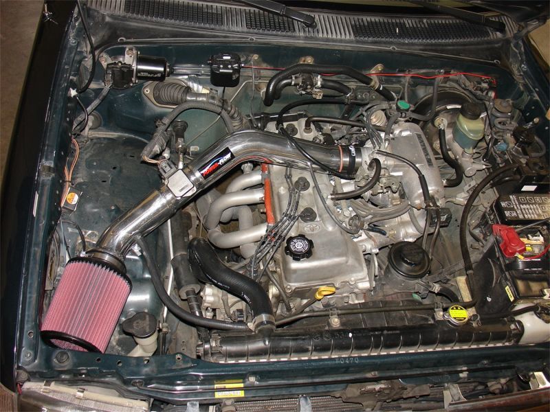 Injen 97-99 Tacoma 4 Cyl. only Polished Power-Flow Air Intake System Cold Air Intakes Injen