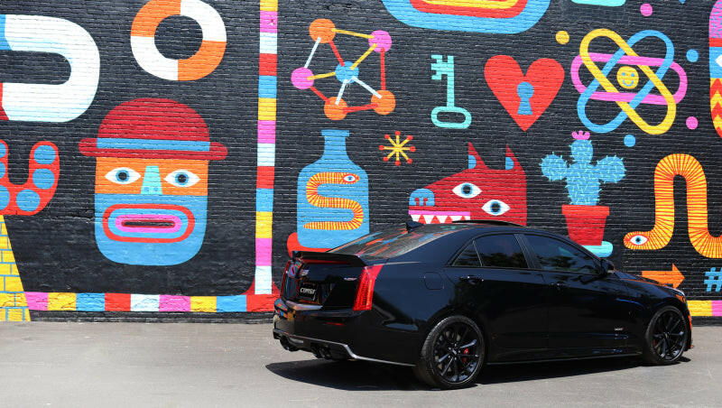 Corsa 2016-2019 Cadillac ATS 3.6T 4in Inlet / 4in Outlet Twin Black Tip Kit (For Corsa Exhaust Only) Tips CORSA Performance