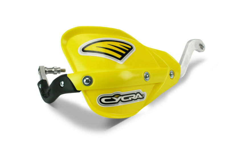 Cycra Pro Bend CRM Racer Pack Flexx Bar ATV - Yellow Hand Guards Cycra