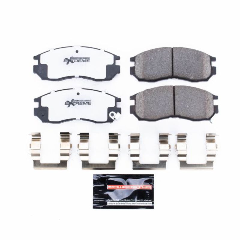 Power Stop 95-05 Chrysler Sebring Front Z26 Extreme Street Brake Pads w/Hardware Brake Pads - Performance PowerStop