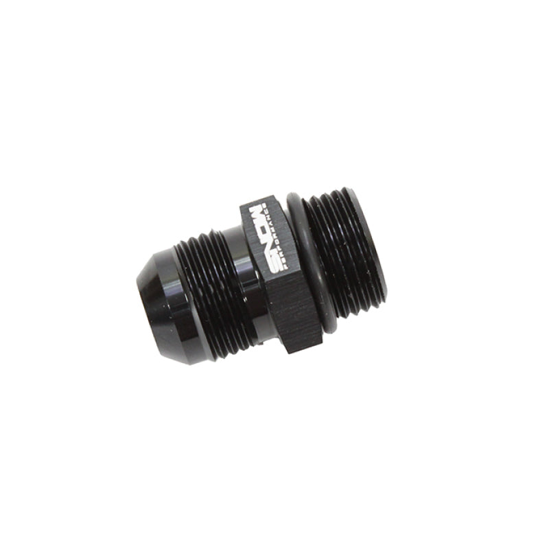 Snow -10 ORB to -10AN Straight Fitting (Black) Fittings Snow Performance