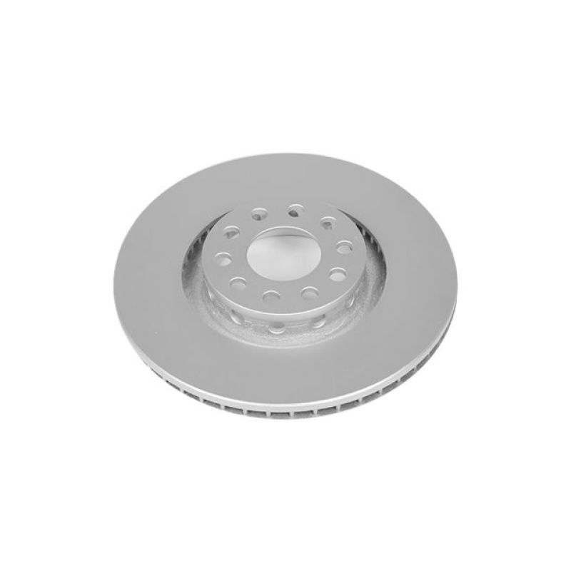 Power Stop 02-04 Volkswagen Passat Front Evolution High Carbon Geomet Coated Rotor Brake Rotors - OE - Cryo PowerStop