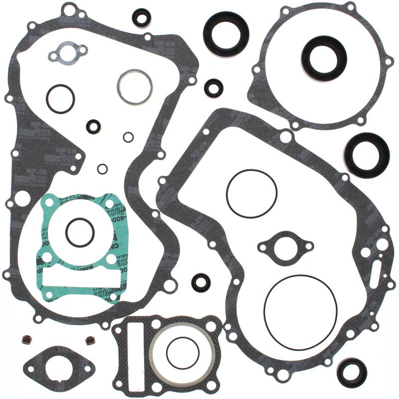 Vertex Gaskets 87-98 Suzuki LT-4WD 250 Quad Runner Complete Gasket Kit w/ Oil Seals Engine Hardware Vertex Pistons
