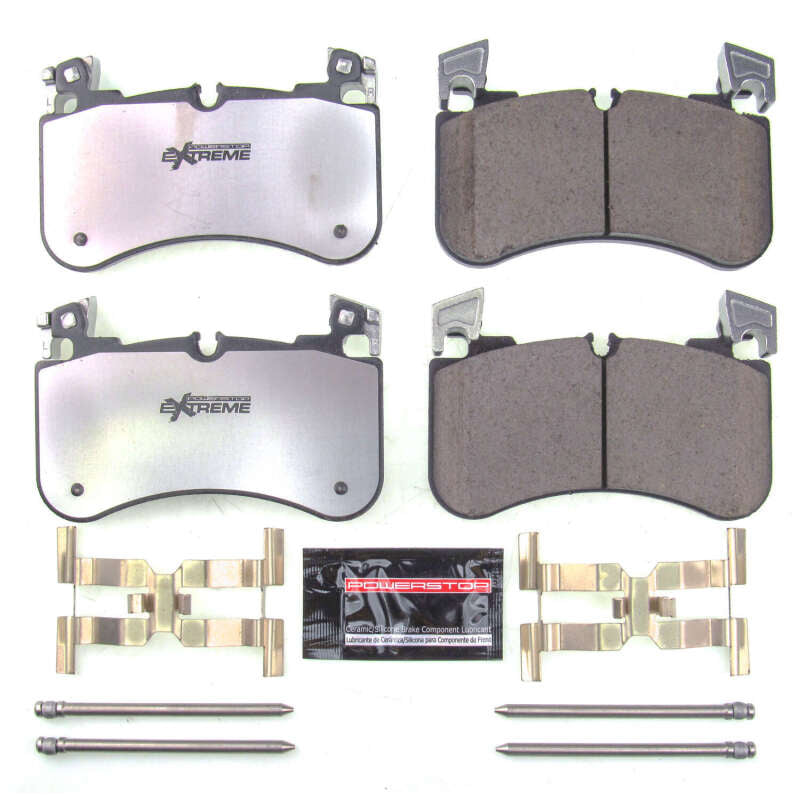 Power Stop 18-19 Land Rover Discovery Front Z36 Truck & Tow Brake Pads w/Hardware Brake Pads - Performance PowerStop