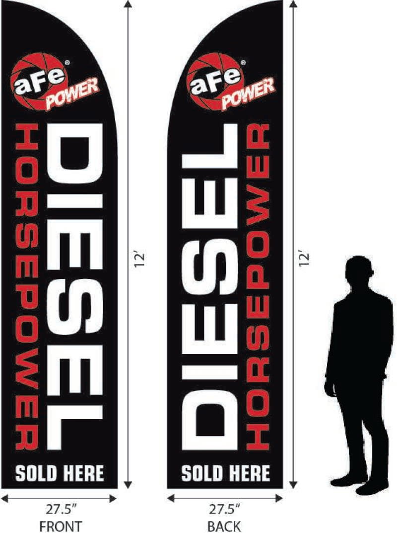 aFe Diesel Horsepower Sold Here 12ft x 2.5ft Banner Marketing aFe