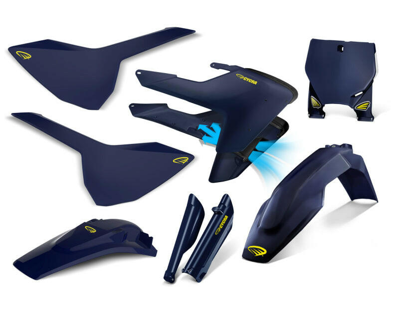 Cycra 16-18 Husqvarna FC250 Powerflow Body Kit - OEM Blue Plastics Cycra
