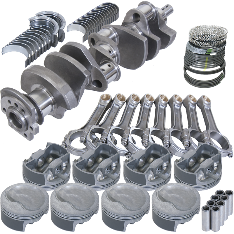 Eagle Chevy 400 3.750in Crank 6.000in I-Beam Rods -16cc 4.155in Pistons Rotating Assembly Rotating Assemblies Eagle