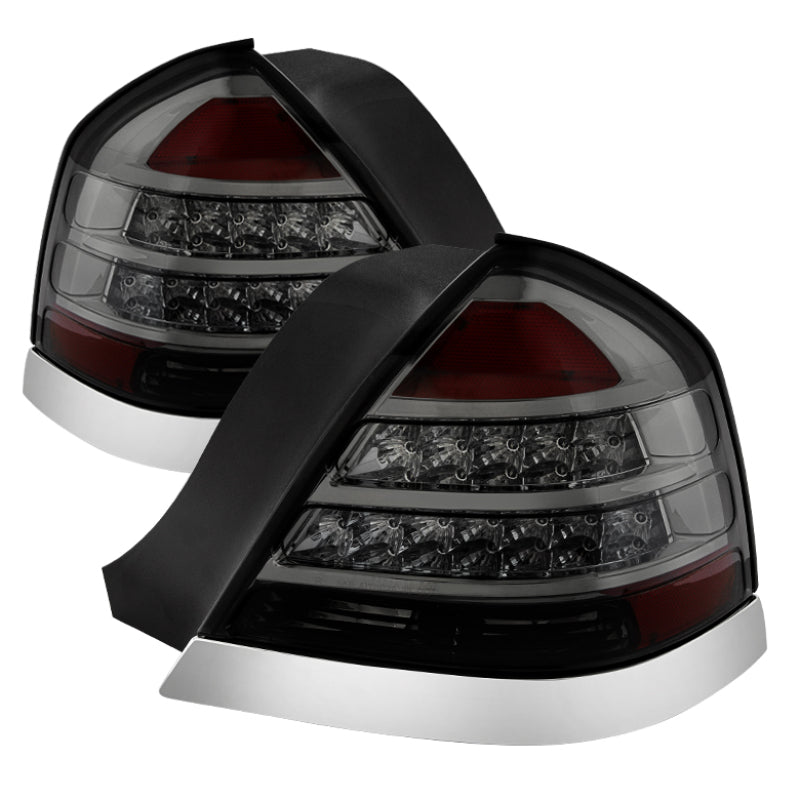 xTune Crown Victoria 98-11 LED Tail Lights Smoke ALT-JH-CVIC98-LED-SM Tail Lights SPYDER