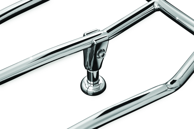 Kuryakyn Multi-Rack Adjustable Trunk Luggage Rack Chrome Cargo Organization Kuryakyn