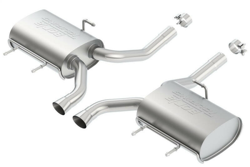 Borla 11-14 CTS Coupe V6 3.6L AT RWD/AWD Dual Ctr Rear Exit Touring Exhaust (REAR SECTION ONLY) Axle Back Borla