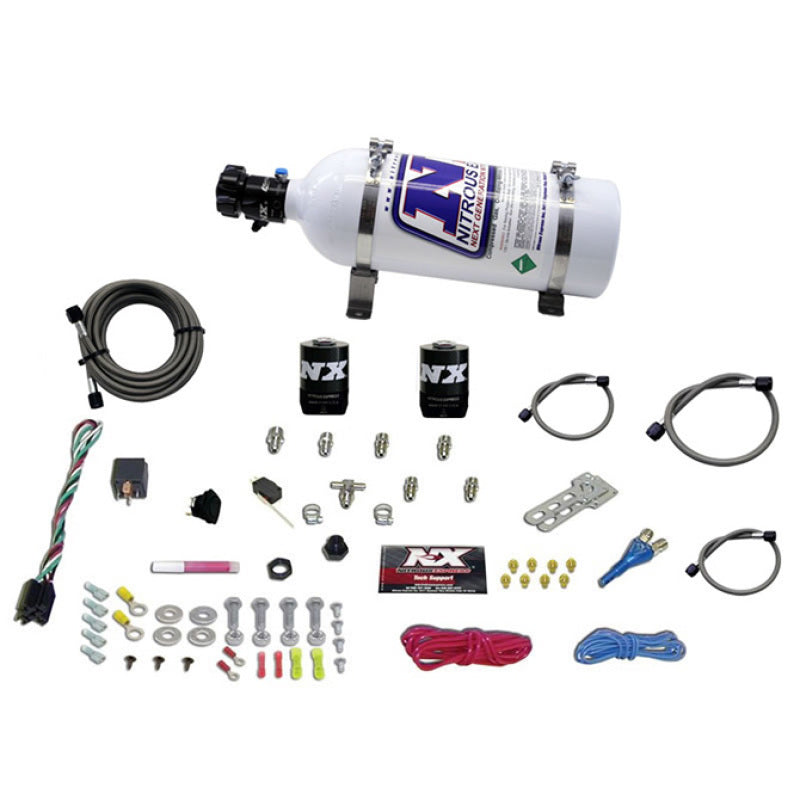 Nitrous Express All Sport Compact EFI Single Nozzle Nitrous Kit (35-50-75HP) w/5lb Bottle Nitrous Systems Nitrous Express