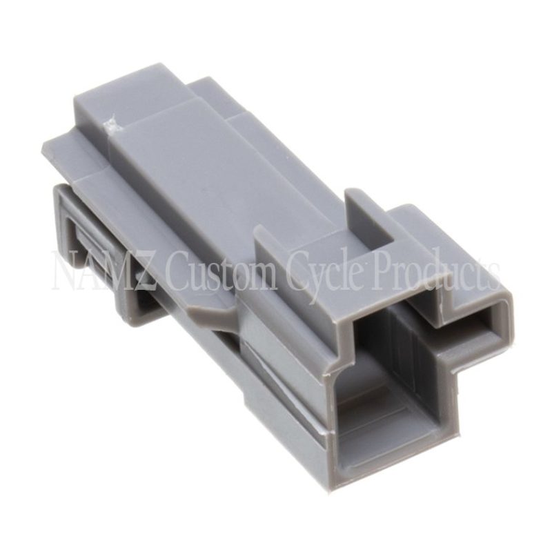 NAMZ 2004+ XL/Dyna Delphi 1-Position OEM B+ Male Connector w/Male Terminals - 5 Pack (HD 72100-04) Wiring Connectors NAMZ