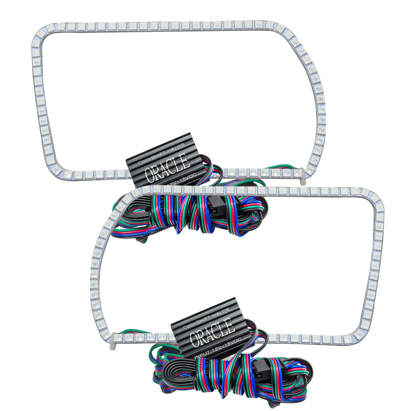 Oracle Dodge Ram 09-13 LED Fog Halo Kit - ColorSHIFT Fog Lights ORACLE Lighting