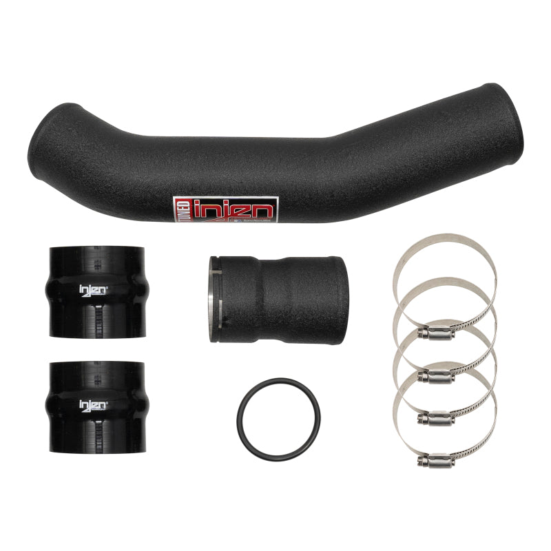 Injen 17-22 Ford F250/F/350/F-450/F-550 V8-6.7L Turbo Diesel Wrnkl Blk Intercooler Hot Side Piping Intercooler Pipe Kits Injen