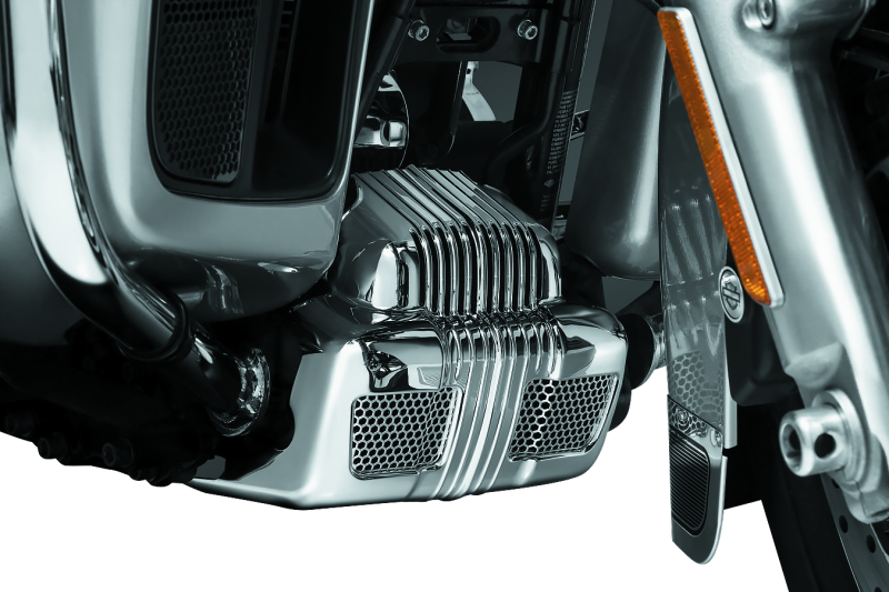 Kuryakyn Coolant Pump Cover 14-16 Touring Models Chrome Water Pumps Kuryakyn