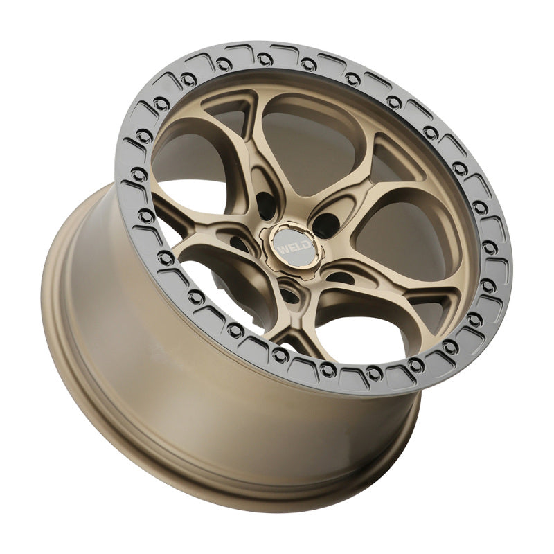 Weld Off-Road W106 17X9.0 Ledge 5X127 ET00 BS5.00 Satin Bronze Satin Black 71.5 Wheels - Cast Weld