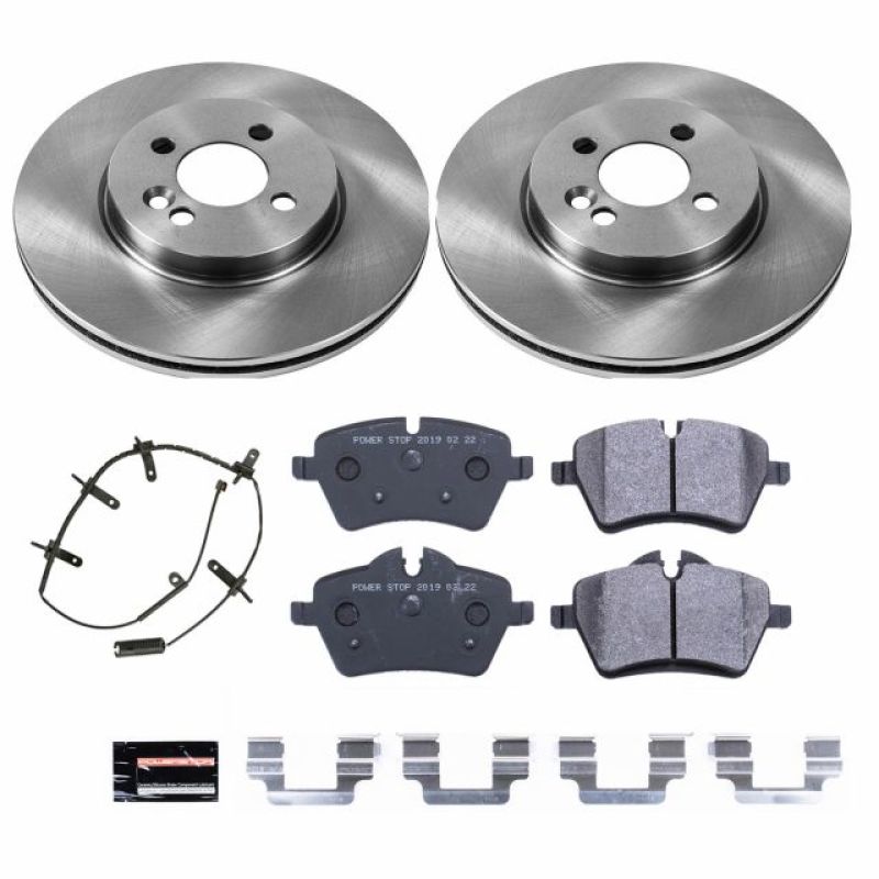 Power Stop 07-08 Mini Cooper Front Track Day Brake Kit Brake Kits - Performance Blank PowerStop
