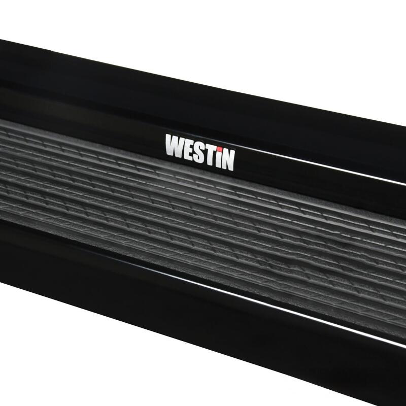 Westin SG6 Black Aluminum Running Boards 85.50 in Running Boards Westin