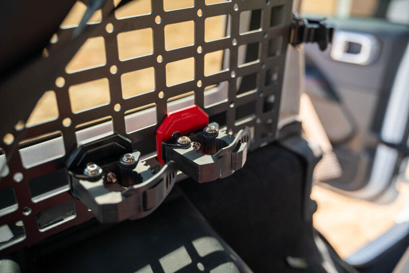 DV8 Offroad Quick Release Molle Panel Tool Mounts - Red Uncategorized DV8 Offroad