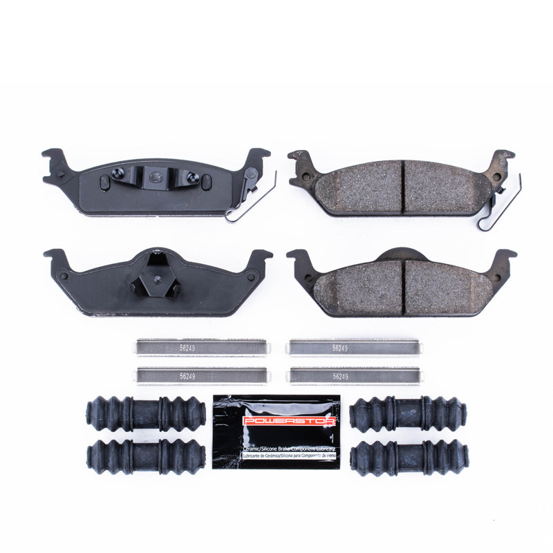 Power Stop 03-04 Dodge Dakota Rear Z23 Evolution Sport Brake Pads w/Hardware Brake Pads - Performance PowerStop