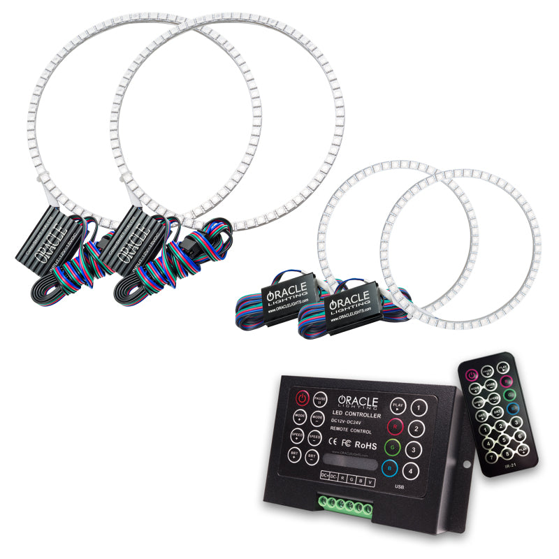 Oracle Lexus ES 300 02-04 Halo Kit - ColorSHIFT w/ 2.0 Controller Headlights ORACLE Lighting