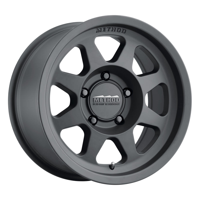 Method MR701 16x8 0mm Offset 5x120 72.6mm CB Matte Black Wheel Wheels - Cast Method Wheels