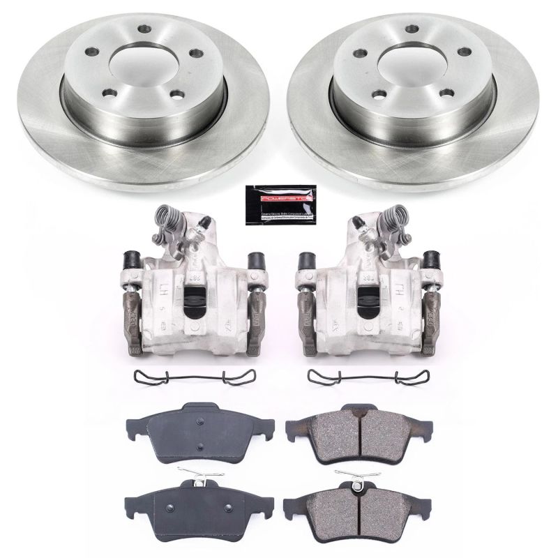 Power Stop 06-13 Mazda 3 Rear Autospecialty Brake Kit w/Calipers Brake Kits - OE PowerStop