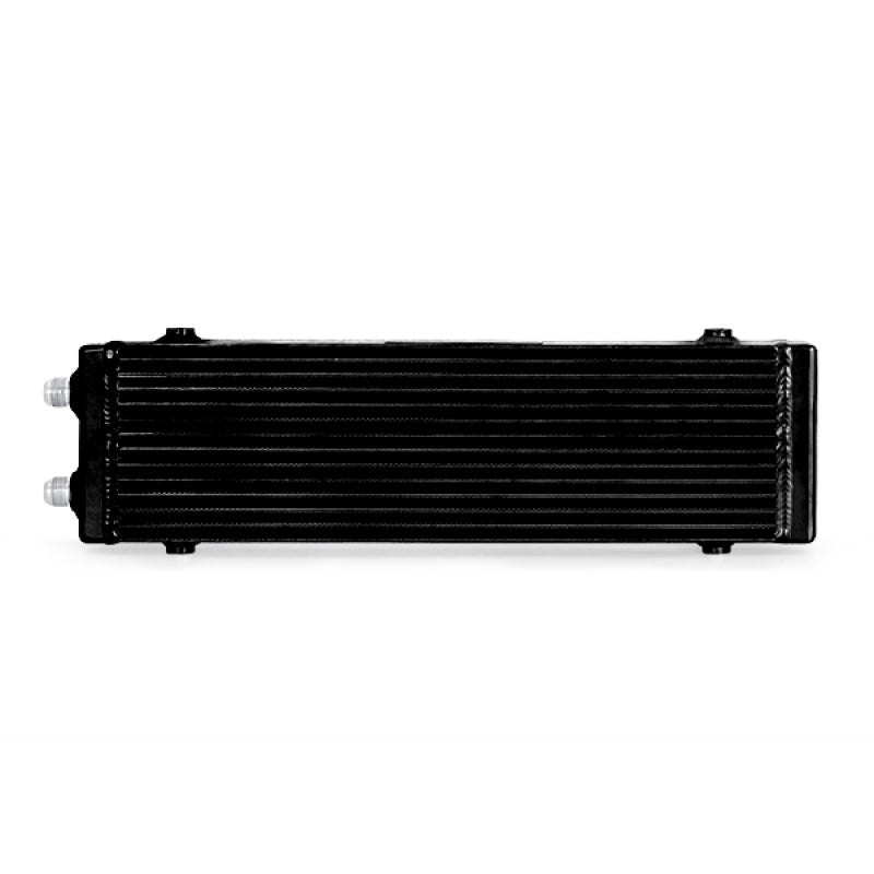 Mishimoto Universal Large Bar and Plate Dual Pass Black Oil Cooler Oil Coolers Mishimoto