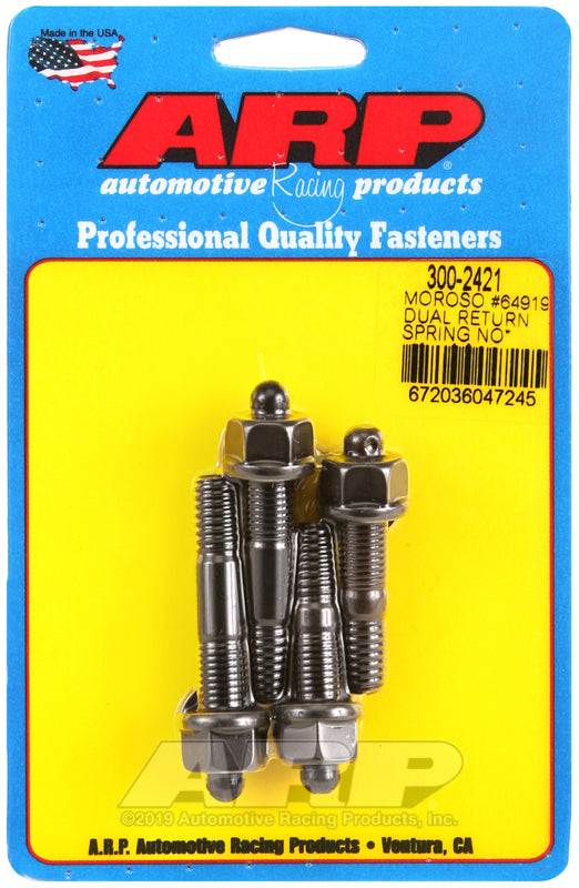 ARP Moroso 64919 dual return spring no spacer plate pro series carb stud kit Rod Bolt Kits ARP