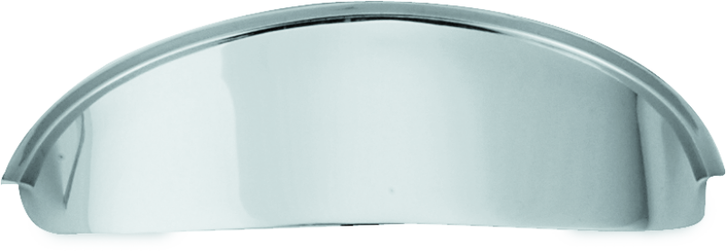 Bikers Choice Chrome Headlight Visor 5 3/4in Universal Custom Replaces H-D 67750-88T Headlights Bikers Choice