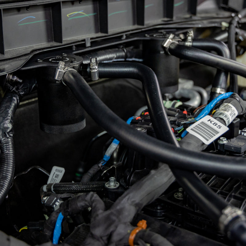 Mishimoto 2023+ Ford Bronco 2.7L Baffled Oil Catch Can System Oil Catch Cans Mishimoto