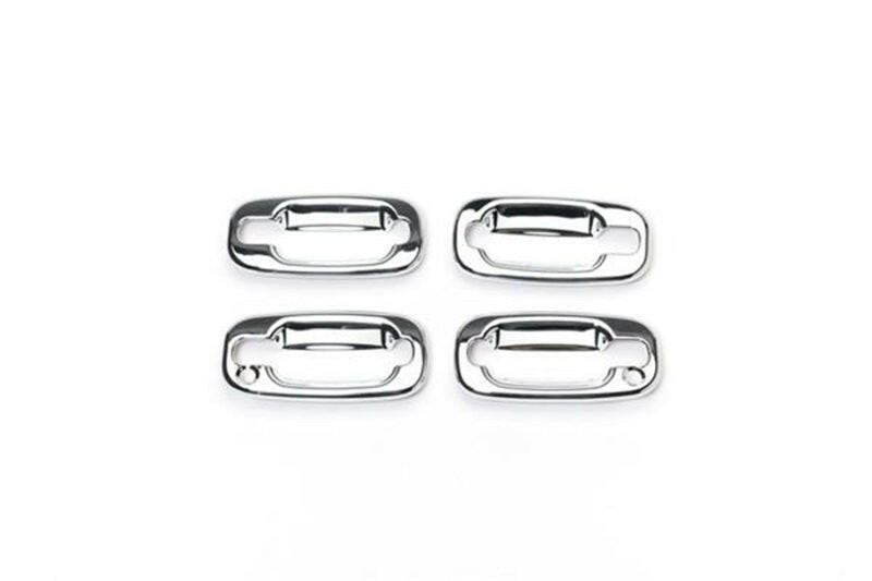Putco 02-06 Cadillac Escalade/EXT/ESV/Platinum 4DR Outer Ring (w/ Pass. Keyhole) Door Handle Covers Exterior Trim Putco