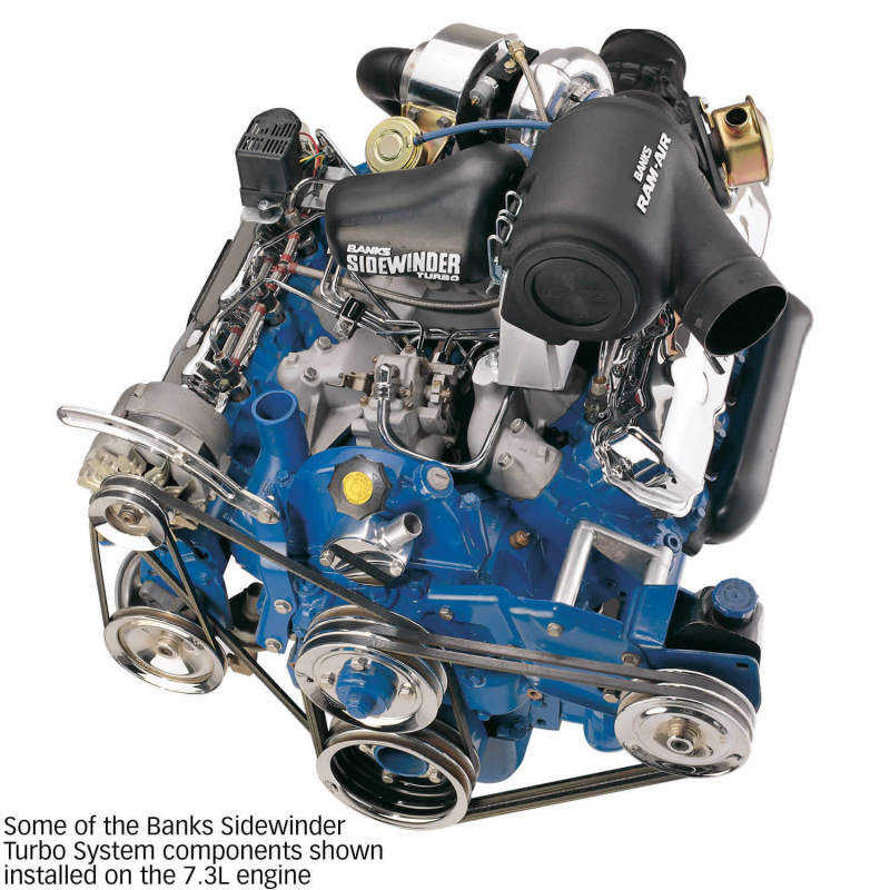 Banks Power 83-93 Ford 6.9/7.3L Trk C-6 Sidewinder Turbo System - Wastegated Turbo Kits Banks Power