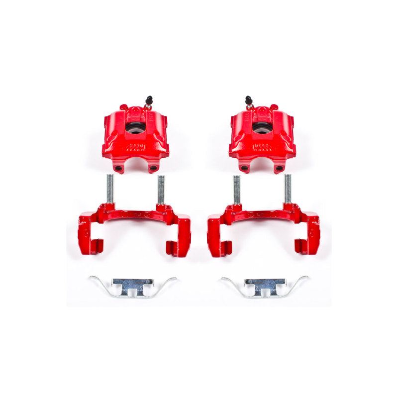 Power Stop 01-06 BMW M3 Rear Red Calipers - Pair Brake Calipers - Perf PowerStop
