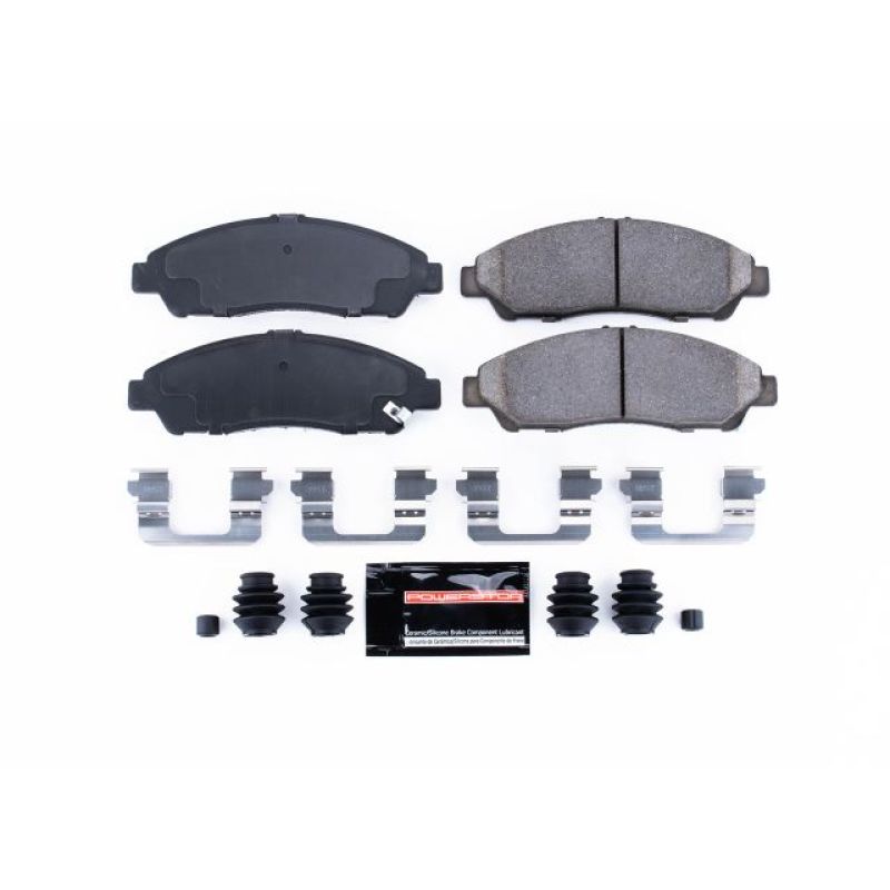 Power Stop 07-13 Acura MDX Front Z23 Evolution Sport Brake Pads w/Hardware Brake Pads - Performance PowerStop