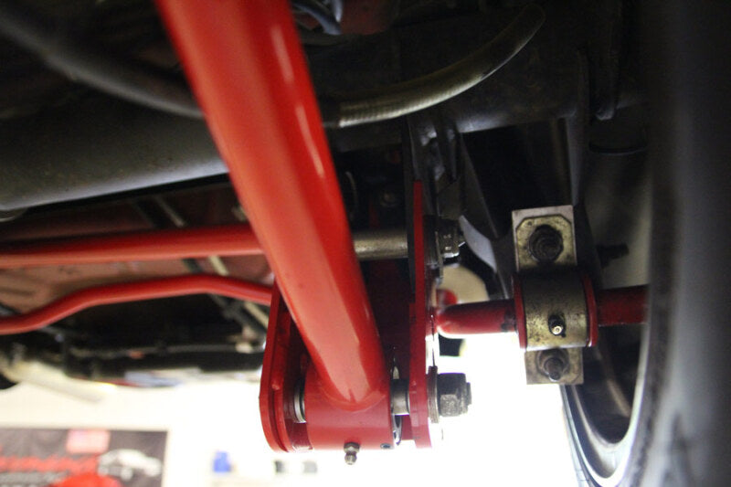 UMI Performance 05-14 Ford Mustang Rear Control Arm Relocation Brackets- Bolt In Suspension Arms & Components UMI Performance