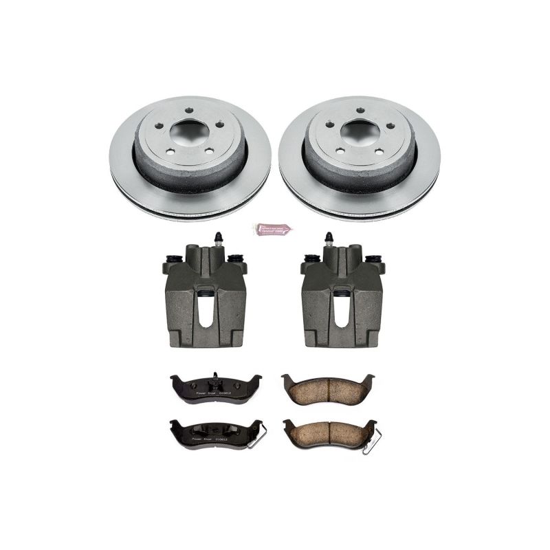 Power Stop 03-11 Ford Crown Victoria Rear Autospecialty Brake Kit w/Calipers Brake Kits - OE PowerStop