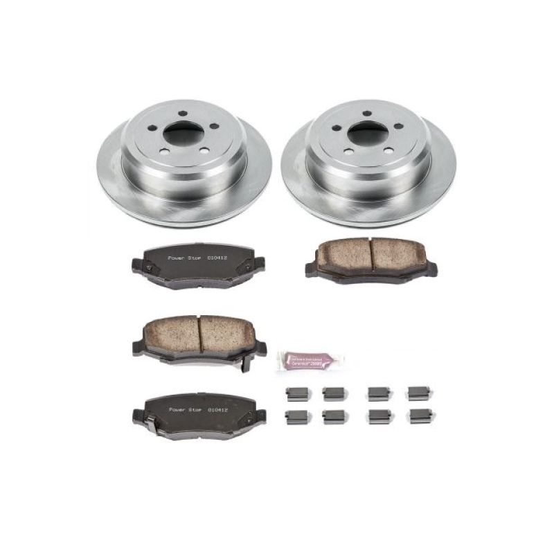 Power Stop 07-11 Dodge Nitro Rear Autospecialty Brake Kit Brake Kits - OE PowerStop