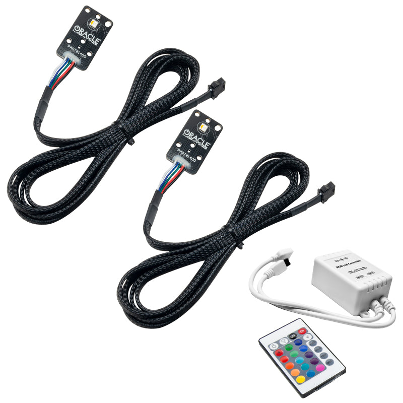 Oracle 20-21 Toyota Supra GR RGB+A Headlight DRL Kit - ColorSHIFT w/ Simple Controller Headlights ORACLE Lighting