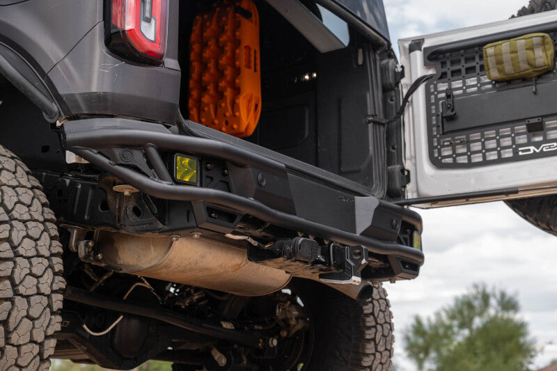 DV8 Offroad 2021-2025 Ford Bronco Rear Tube Bumper Bumpers - Steel DV8 Offroad