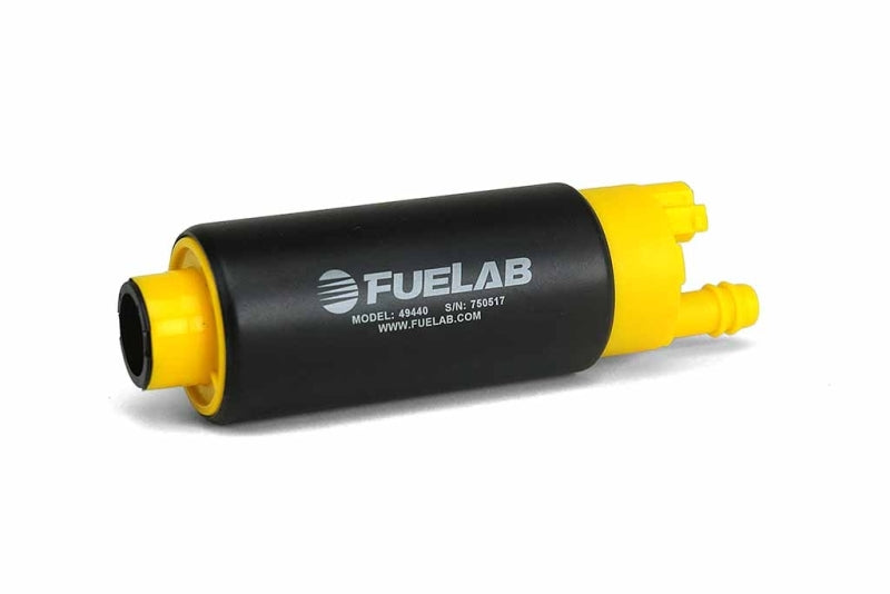 Fuelab 494 High Output In-Tank Electric Fuel Pump - 340 LPH Center Out Fuel Pumps Fuelab