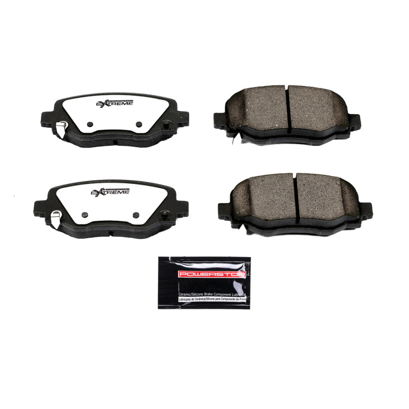 Power Stop 15-17 Chrysler 200 Rear Z36 Truck & Tow Brake Pads w/Hardware Brake Pads - Performance PowerStop