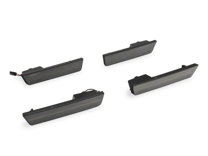 Raxiom 08-14 Dodge Challenger Axial Series LED Side Marker Lights- Smoked Sidemarkers & Indicators Raxiom