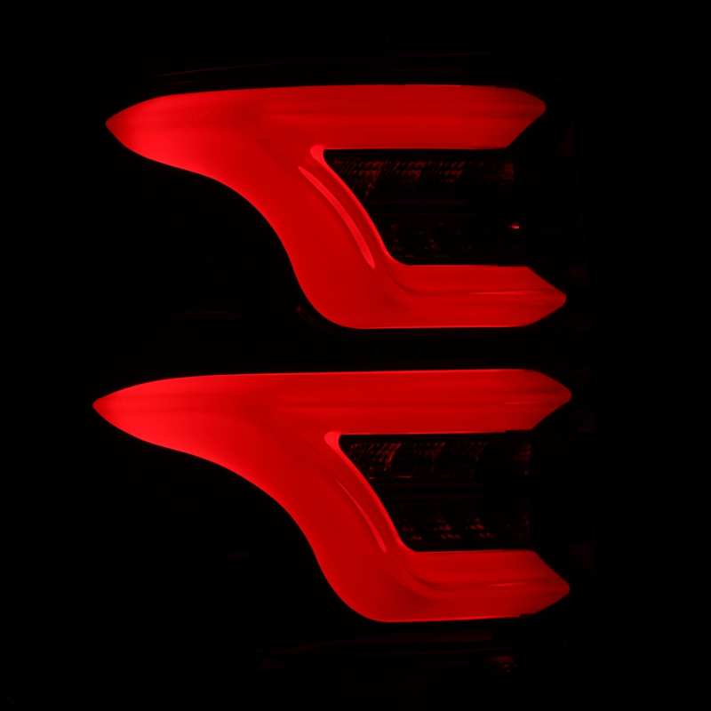 AlphaRex 09-14 Ford F-150 (Excl Flareside Truck Bed Models) PRO-Series LED Tail Lights Red Smoke Tail Lights AlphaRex