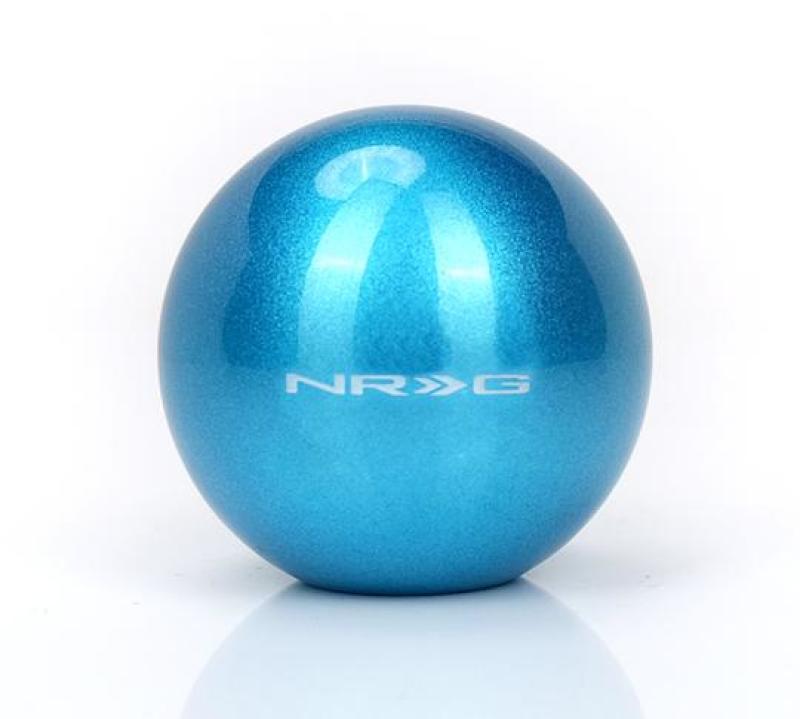 NRG Teal Sparkly Painted Titaniumround Shifter Heavy Weight Shift Knobs NRG