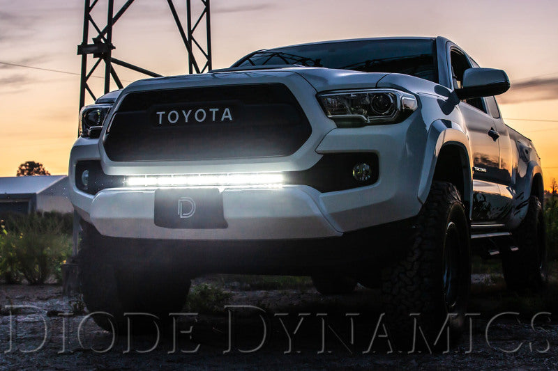 Diode Dynamics 16-21 Toyota Tacoma SS30 Stealth Lightbar Kit - Amber Driving Light Bars & Cubes Diode Dynamics