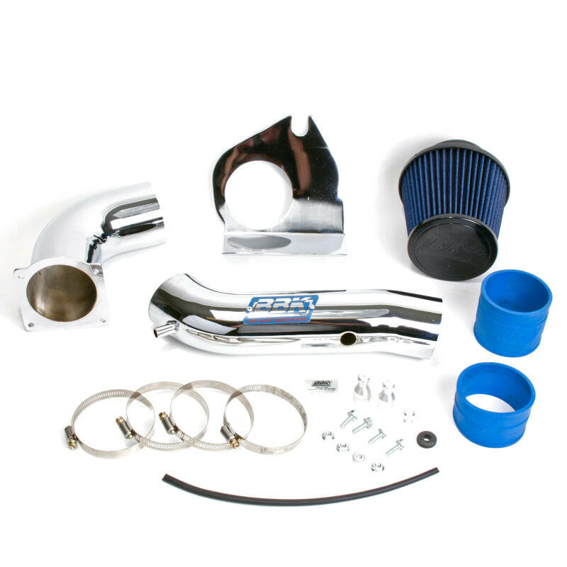 BBK 99-04 Mustang V6 Cold Air Intake Kit - Chrome Finish Cold Air Intakes BBK