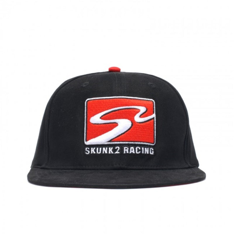 Skunk2 Team Baseball Cap Racetrack Logo (Black) - L/XL Headwear Skunk2 Racing
