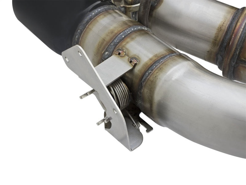 aFe MACHForce XP 3in 304 SS Cat-Back Dual Exhaust w/ Black Tips 16-17 Chevy Camaro SS V8-6.2L Catback aFe